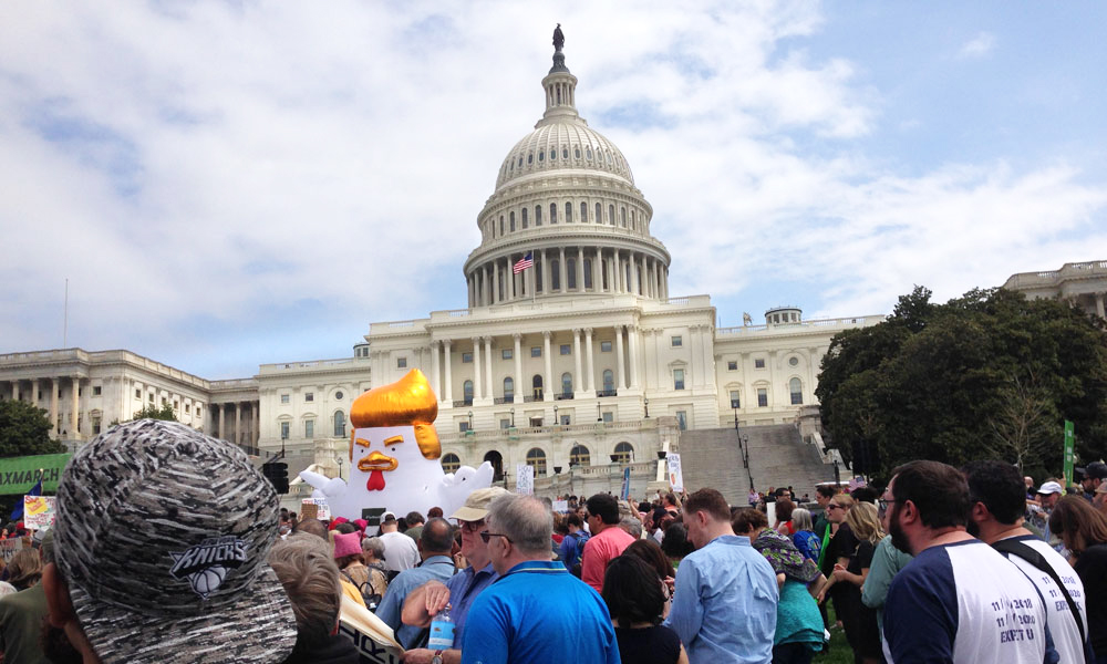 Photos From Tax March Washington DC Capitol April 15 2017
